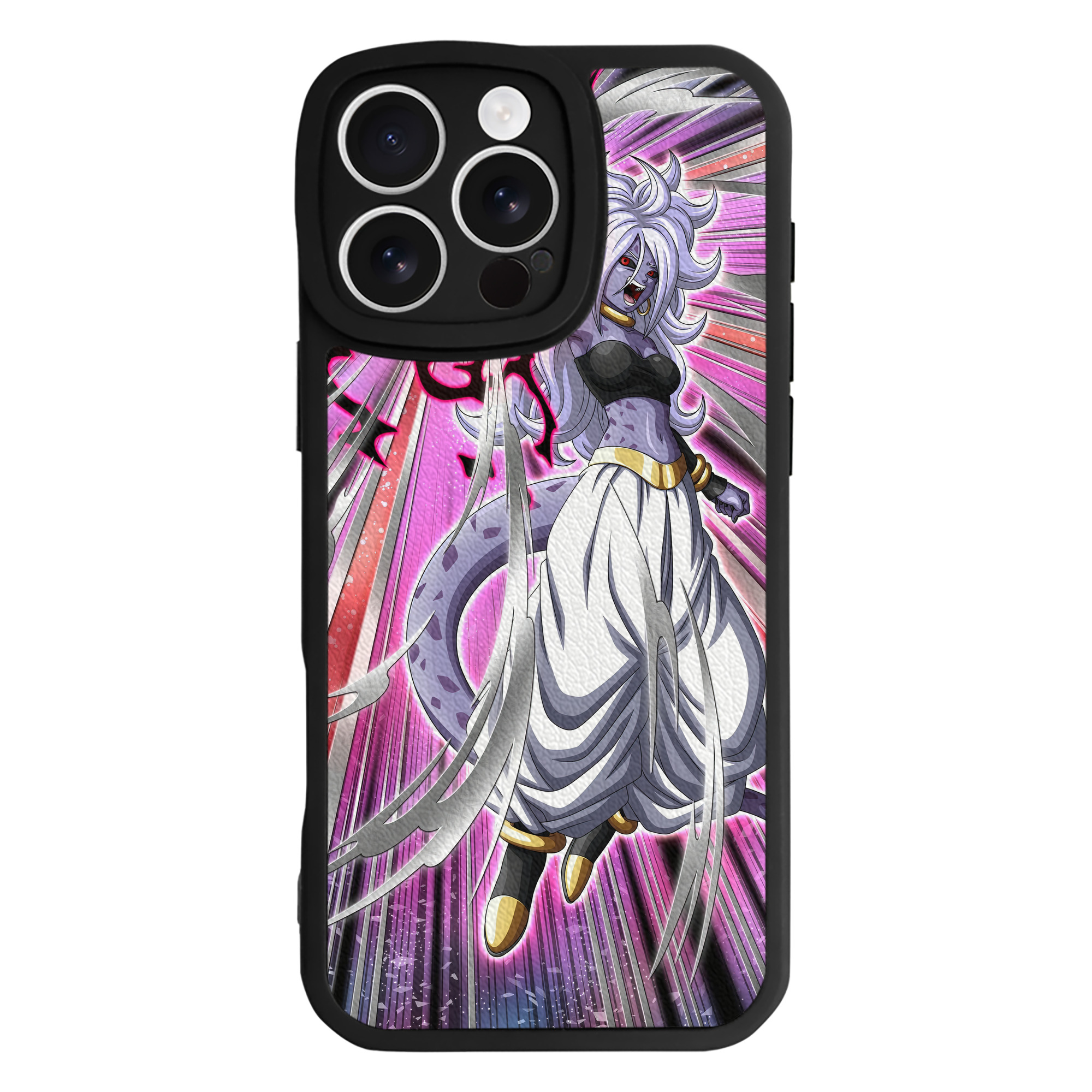 （画像用） ドラゴンボール DRAGON BALL 【iPhone 16シリーズ対応】シリコンスマホケース（レザー調） 材質：シリコン